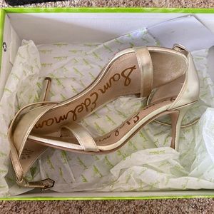 Sam Edelman gold heels